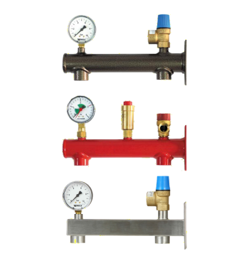 Sicherheitsgruppe Brauchwasser Heizung Installation
